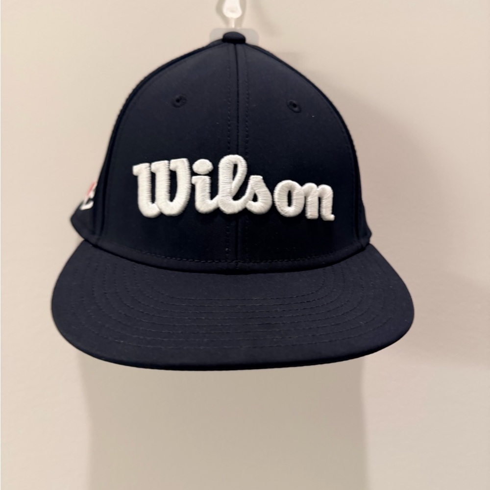 Wilson Navy and White Baseball Cap